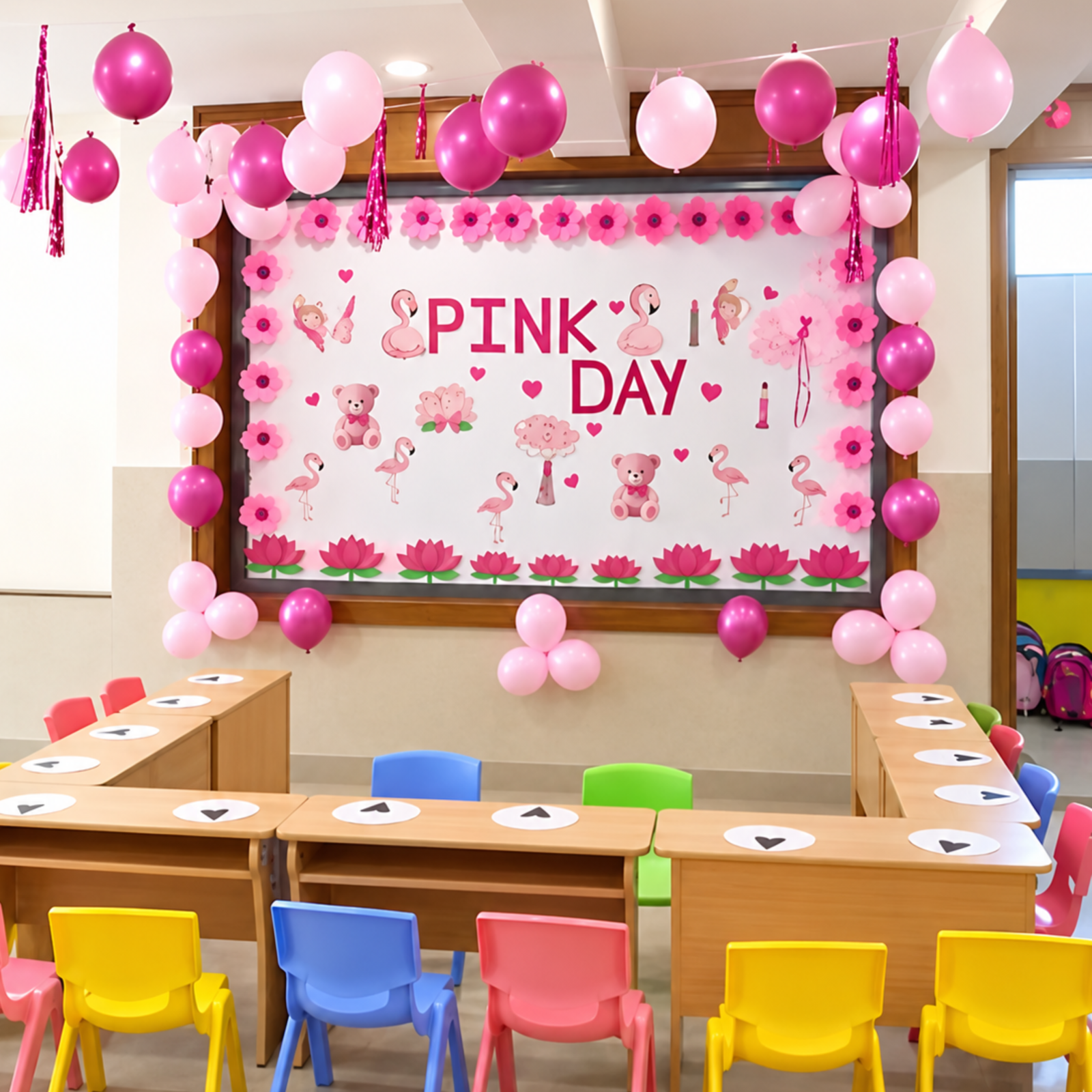 Pink Colour Day Activities